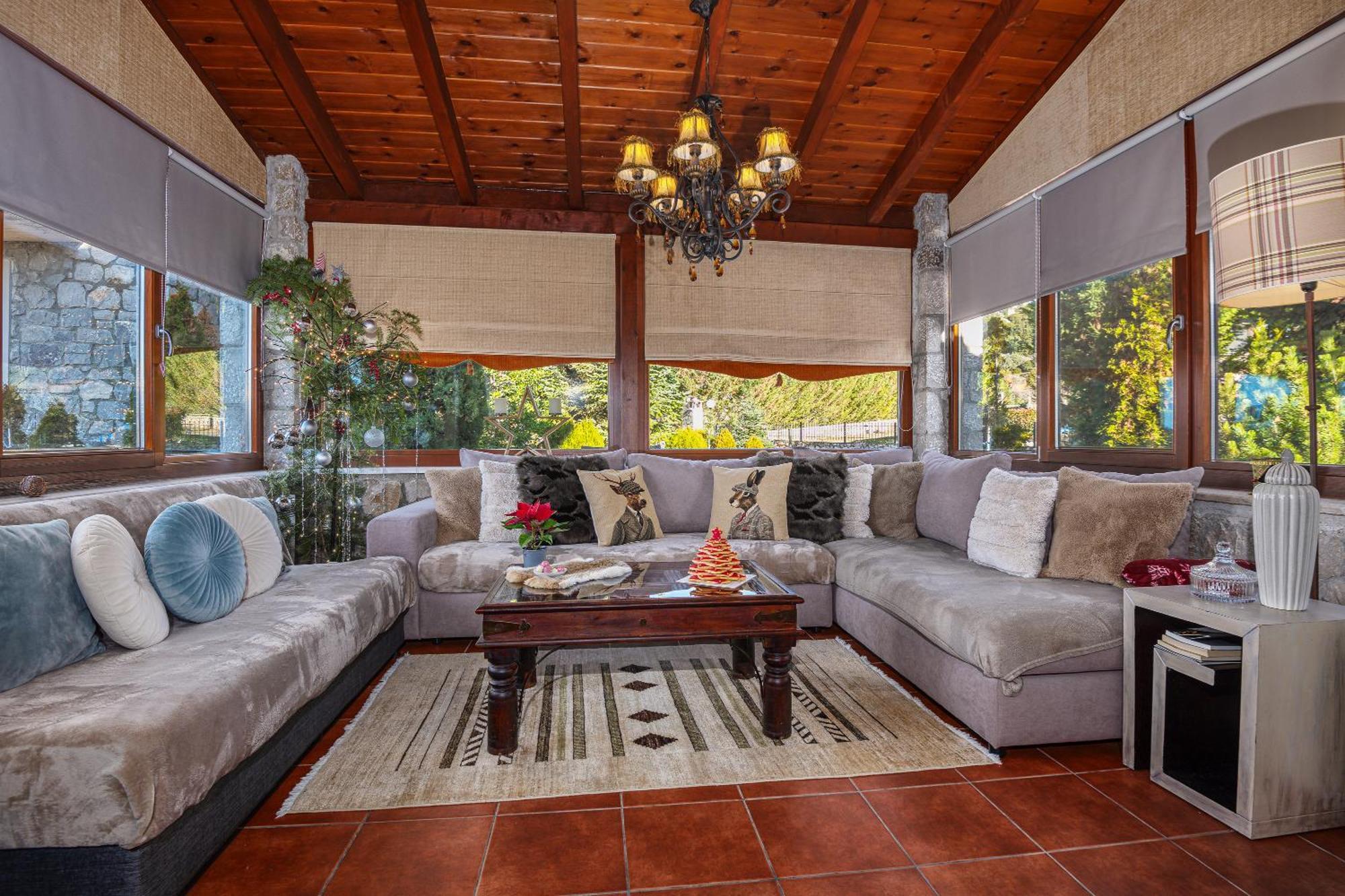 Livadi Cozy Villa Арахова Екстер'єр фото